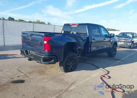 2022 Chevrolet Silverado 1500 4Wd Standard Bed Lt Trail Boss из США, поврежденный, VIN 3GCUDFEL0NG597732